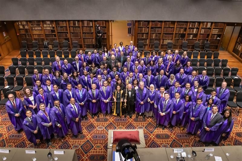 RCP fellowship ceremony