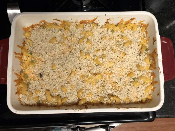 A photo of Easy Tuna Casserole, probably perfectly framed and looking great