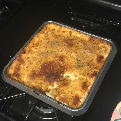 A photo of Leftover Ham -n- Potato Casserole
