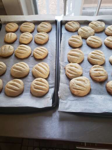 An enticing photograph of Butter Cookies