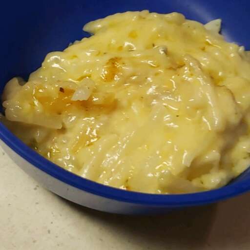 An enticing photograph of Restaurant-Style Hashbrown Casserole