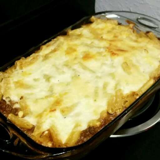 A well-lit photo of Pastitsio