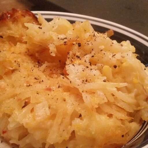 A well-lit photo of Restaurant-Style Hashbrown Casserole