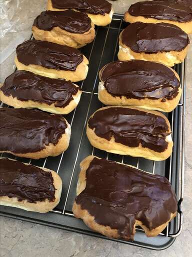 A photo of Eclairs
