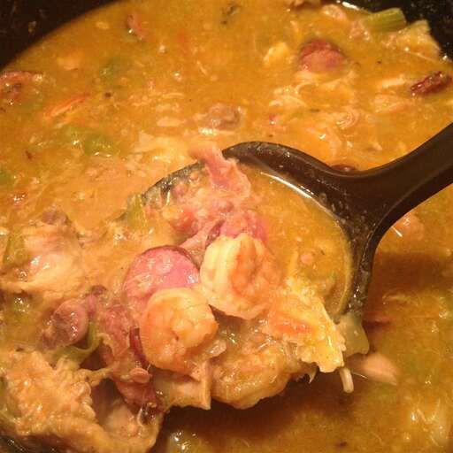 A photo of Ultimate Gulf Coast Gumbo, probably perfectly framed and looking great