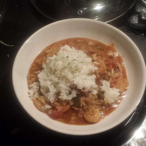 An enticing photograph of Ultimate Gulf Coast Gumbo