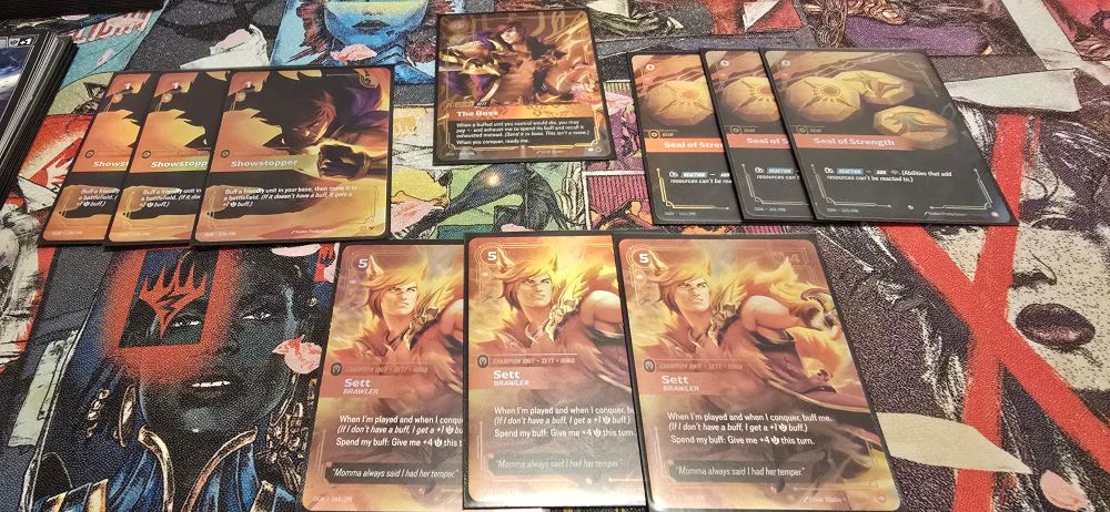 Sett from Riftbound the League of Legends tcg