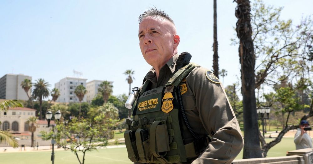 After the Trump administration’s militaristic show of force at MacArthur Park, a local Border Patrol official says people “better get used to us now.”
