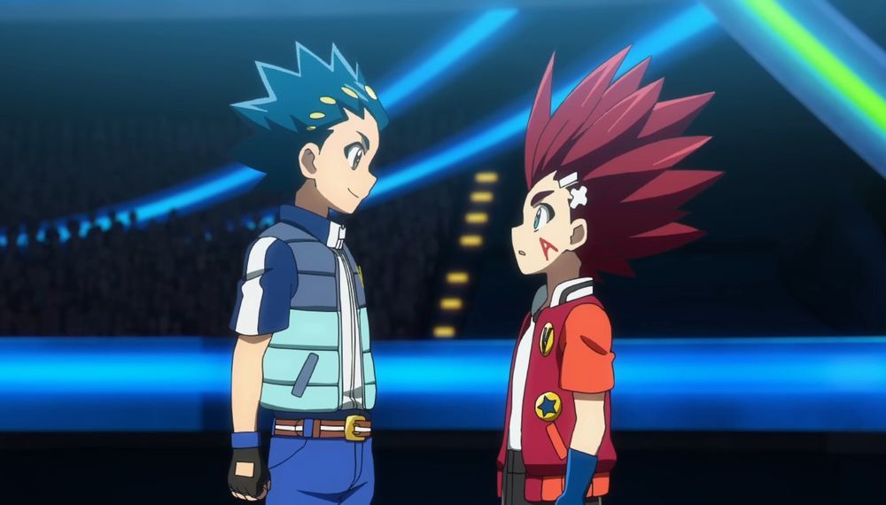 Valt and Aiga From Beyblade Burst