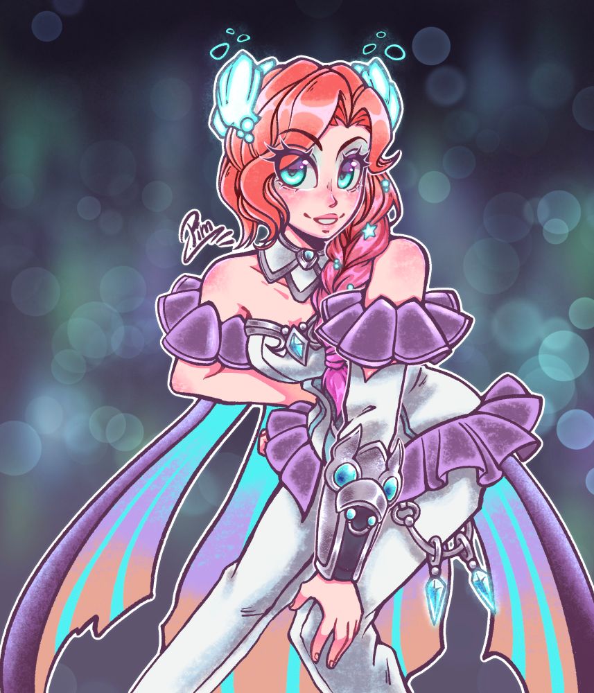 Freja Mermaid from the Skin Survey fanart