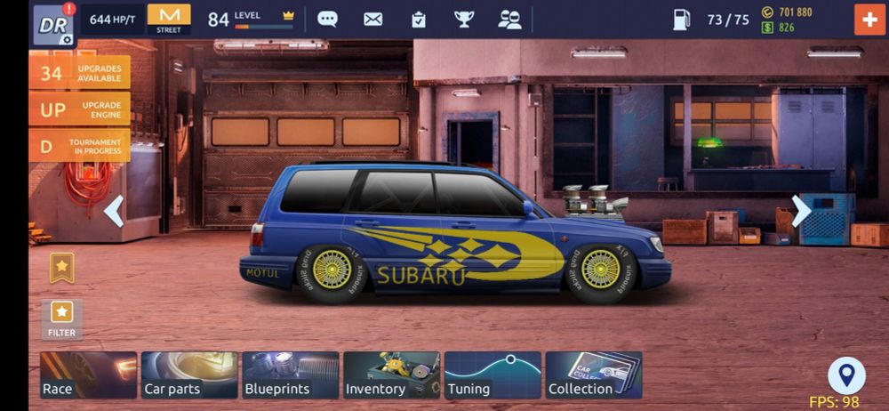 M클래스로 수상하게 임프레자의 냄새가 나는 SUV에 램 트럭의 엔진을 얹었다. 왜 순위표에 이 차만 있냐 할 것 같은데 희한하게도 스포일러가 달린다. 뭐 슈퍼마리오 벽뚫버그같은 소리하냐 할 수 있지만 부품을 살펴보면 진짜 달 수 있다.