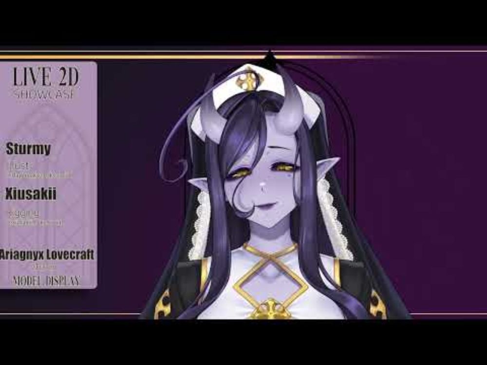 [ Live2D Model Showcase] Ariagnyx Lovecraft