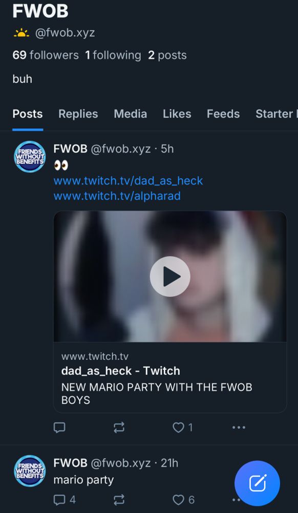 this account with 69 followers, nice!