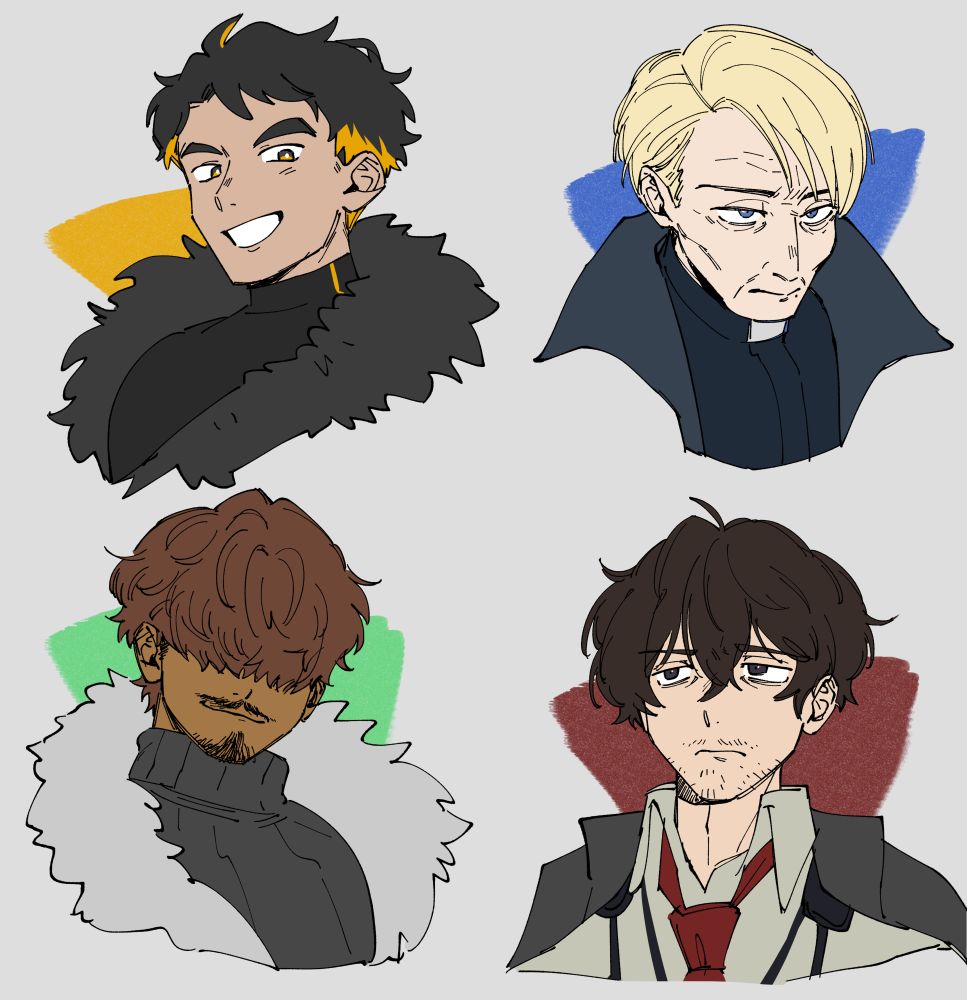 Kalian (Irek), Victor (danderions), Jake (inomaru), Kosuke (Gei)
