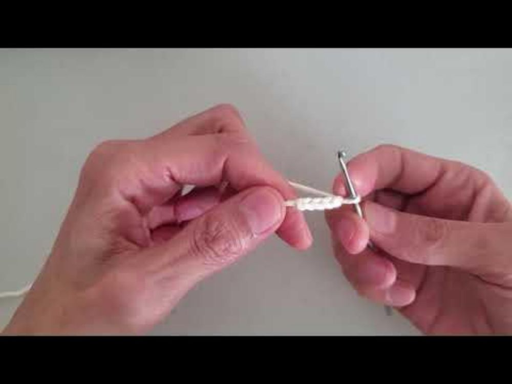 How to begin arms with a chain