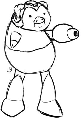 Super Fighting Raw Pork: Mega Pig