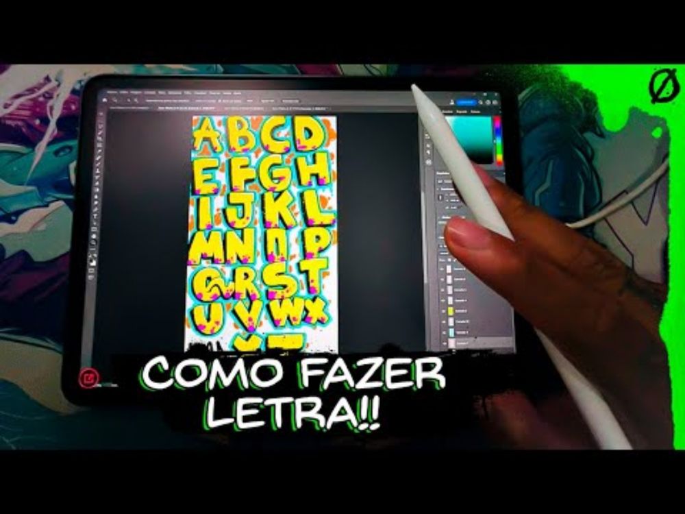 ✅ COMO FAZER LETRA DE GRAFFITI DA FORMA MAIS FÁCIL!