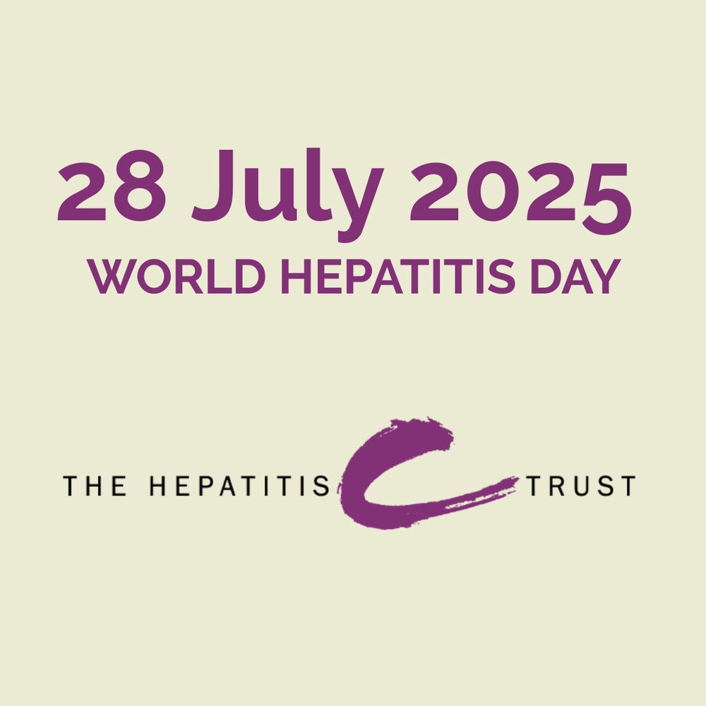 Graphic reading:

28 July 2025
WORLD HEPATITIS DAY

THE HEPATITIS C TRUST
