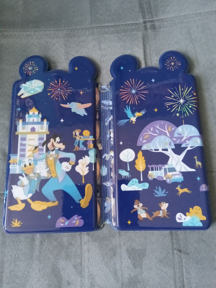 Disney Pressed Coin Booklet 
Inside covers 