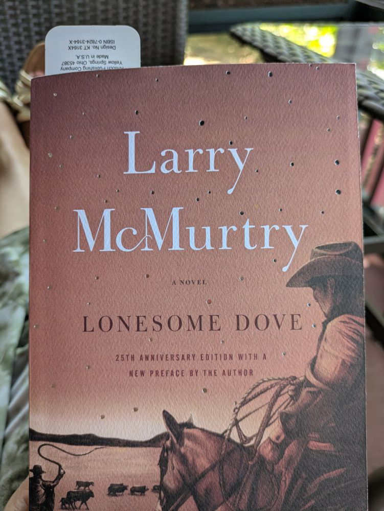 LONESOME DOVE by Larry McMurtry 