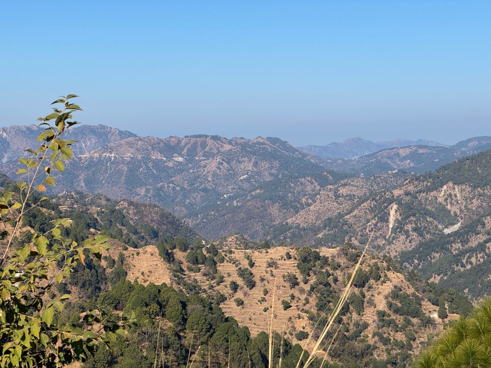 Mountain view of Uttarakhand, India