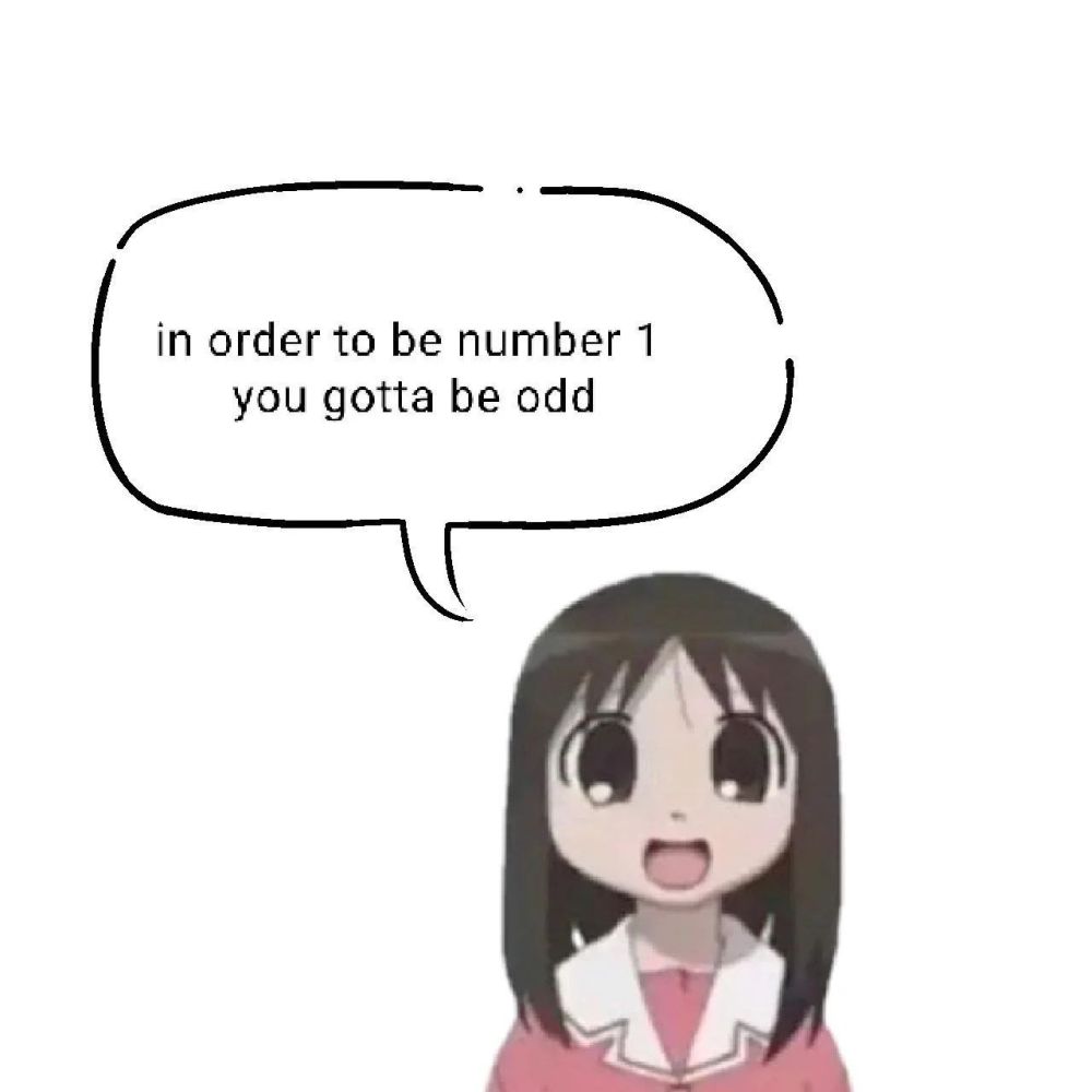 Image of Osaka saying "in order to be number 1 you gotta be odd"