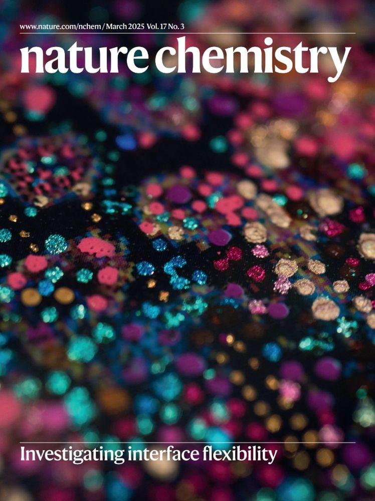 artistic representation of chromatic dots reflecting the crystal structure of a hexagonal network self-assembled from rigid DNA building blocks