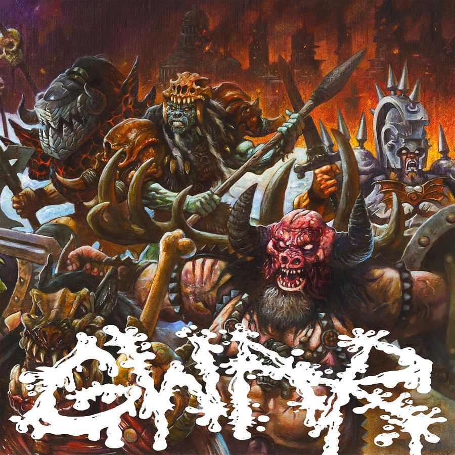 A picture of the band "GWAR"