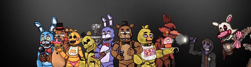 Drawing (technically) all FNAF characters 11/155