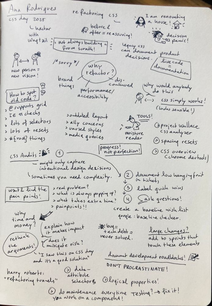 SKETCHNOTES on the talk by Ana Rodrigues