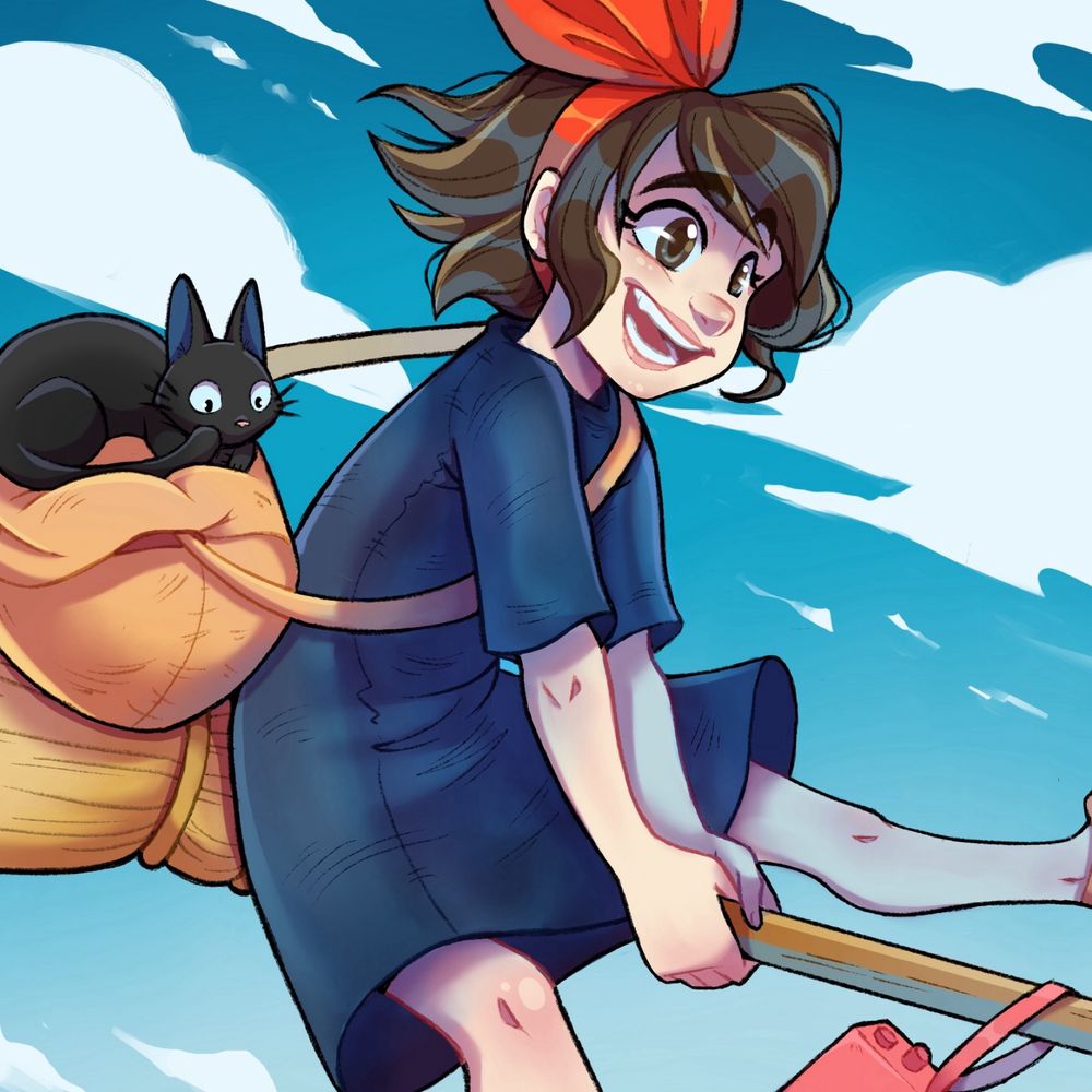 Kiki’s delivery service fanart