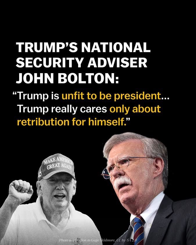 TRUMP'S NATIONAL SECURITY ADVISER JOHN BOLTON: 