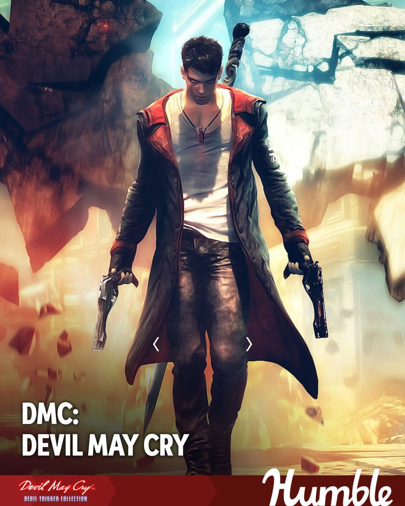 The Devil May Cry: Devil Trigger Collection at Humble Bundle featuring DmC: Devil May Cry