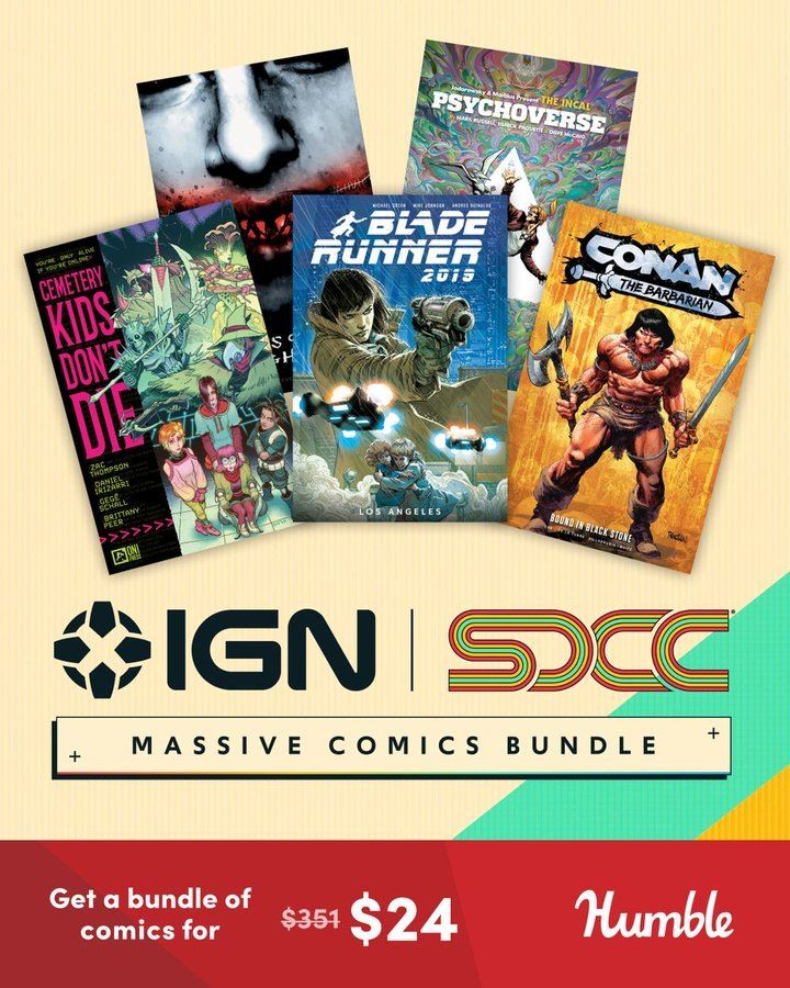 The IGN SDCC Massive Comics Bundle | Humble Bundle