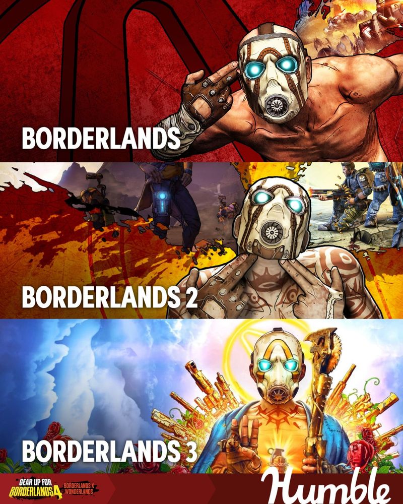 Featuring Boderlands 1 - 3