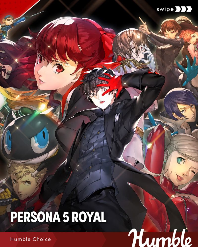 Persona 5 Royal is part of Humble Choice for August
