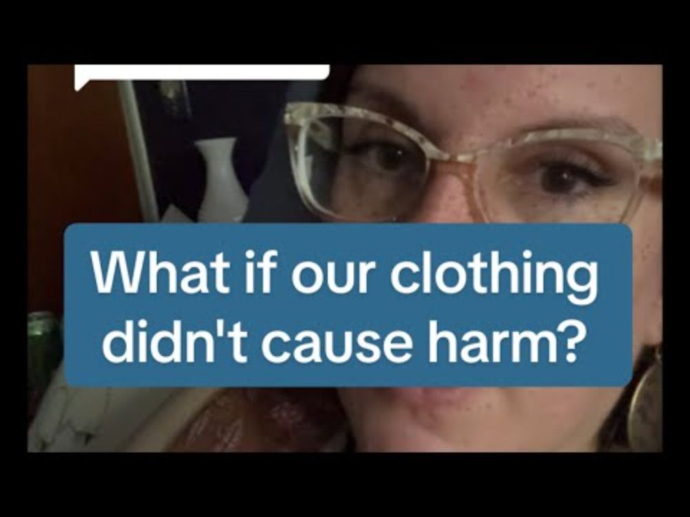 What if our clothing didn't cause harm? Here's how I do sustainable fashion. 