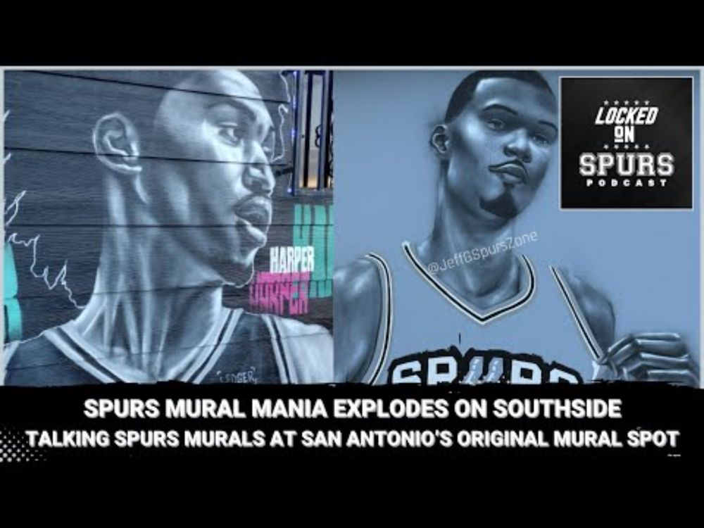 San Antonio Spurs mural mania explodes on Southside