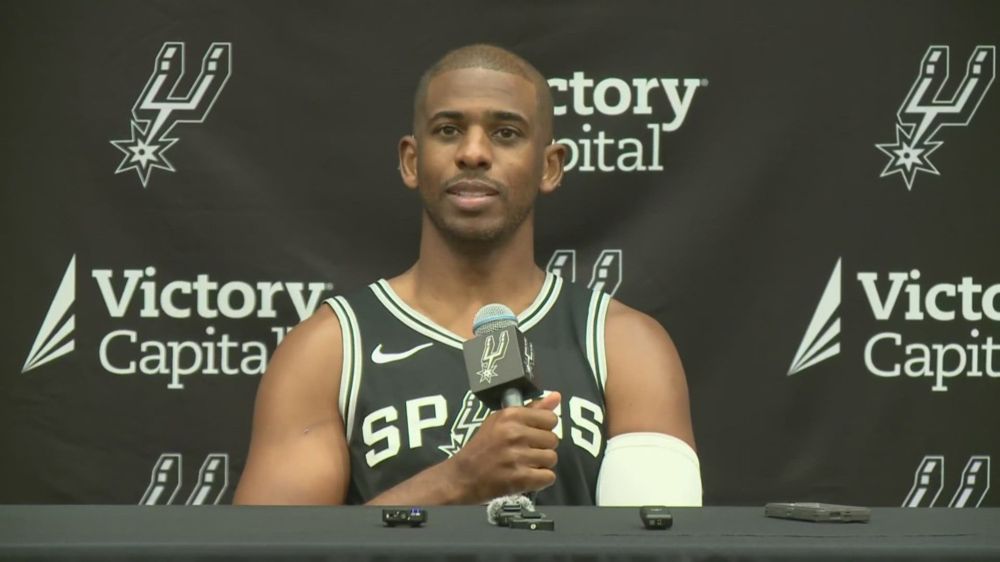 Chris Paul looks to bring a sense of 'calmness' to help push the Spurs to the next level