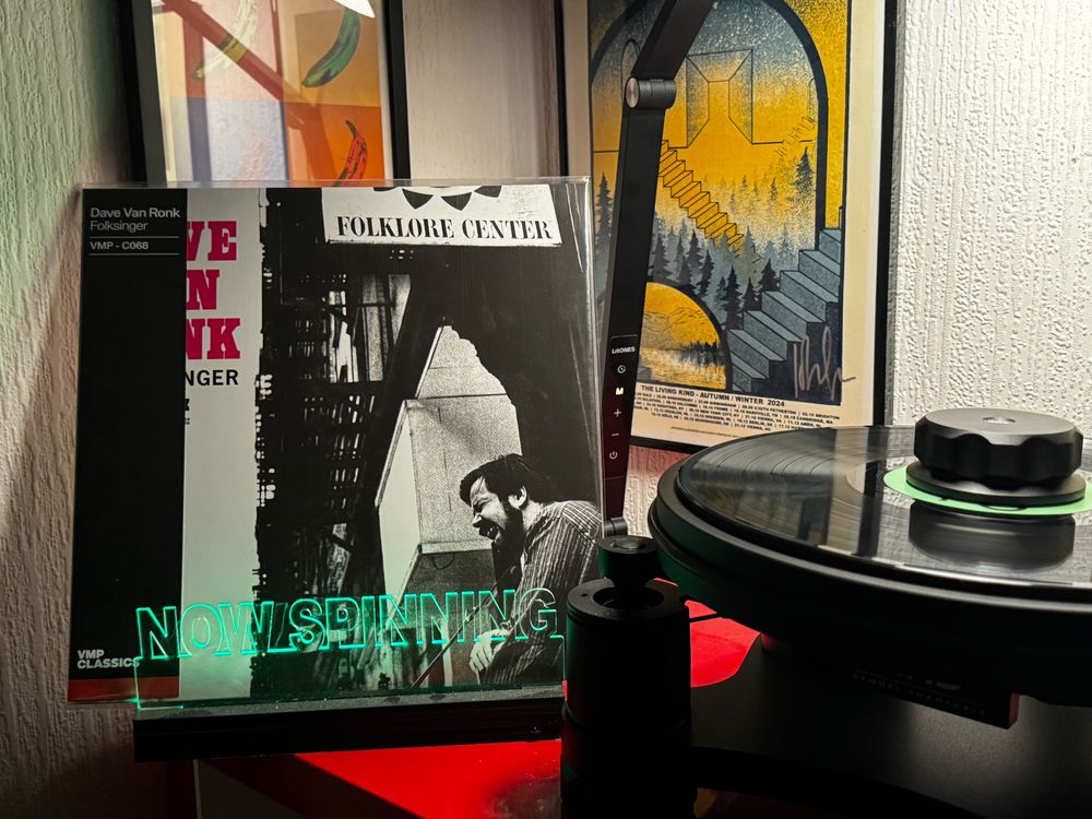 Spinning Dave Van Ronk: Folksinger on vinyl. 