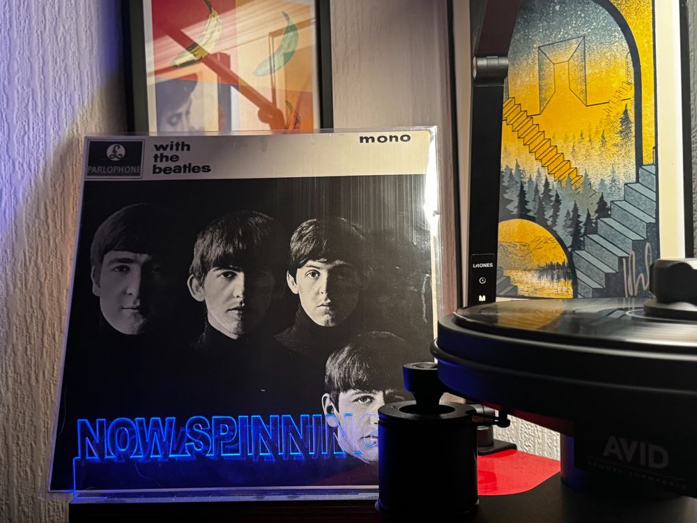 Spinning The Beatles: With The Beatles on vinyl. 