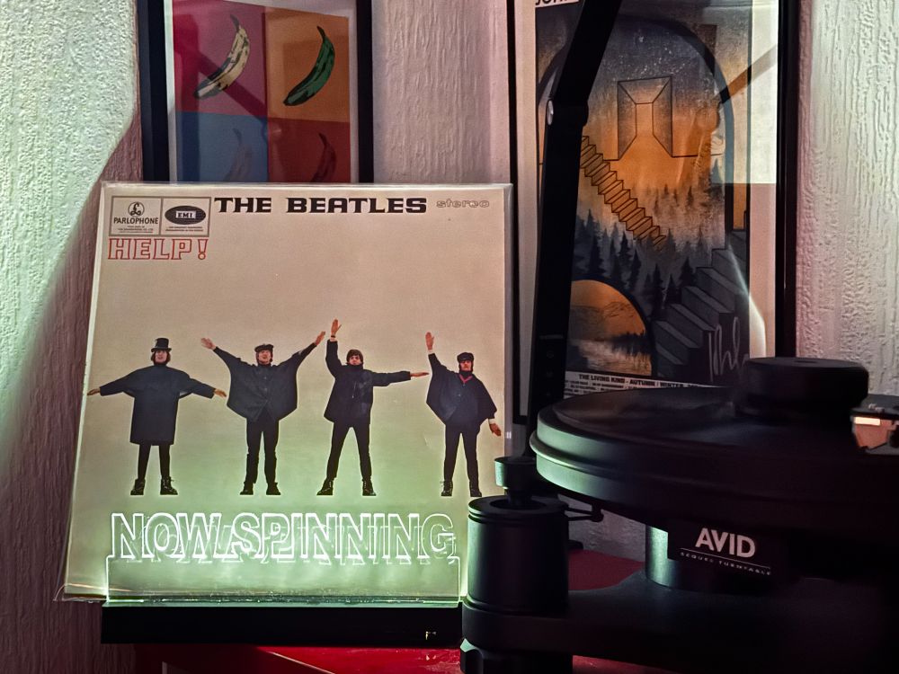 Spinning The Beatles: Help on vinyl. 