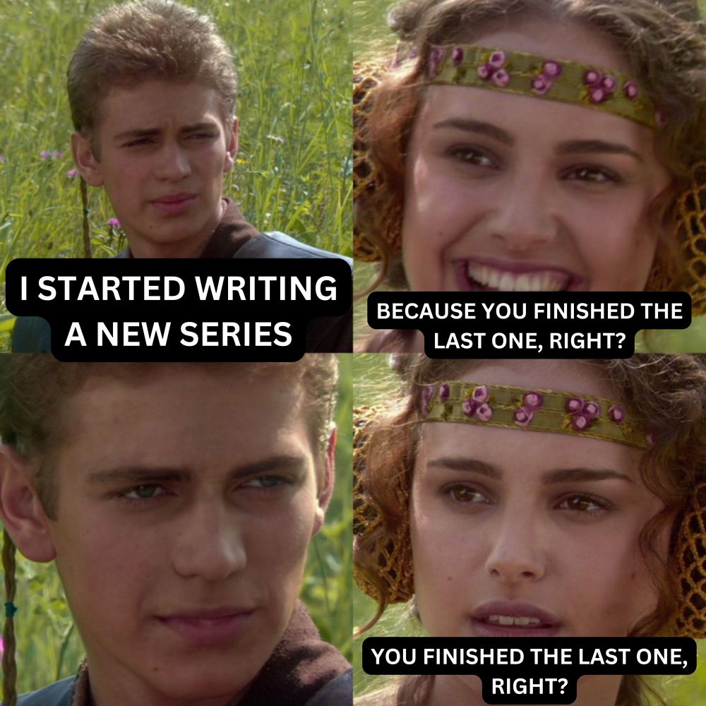 Meme of padme and annikan