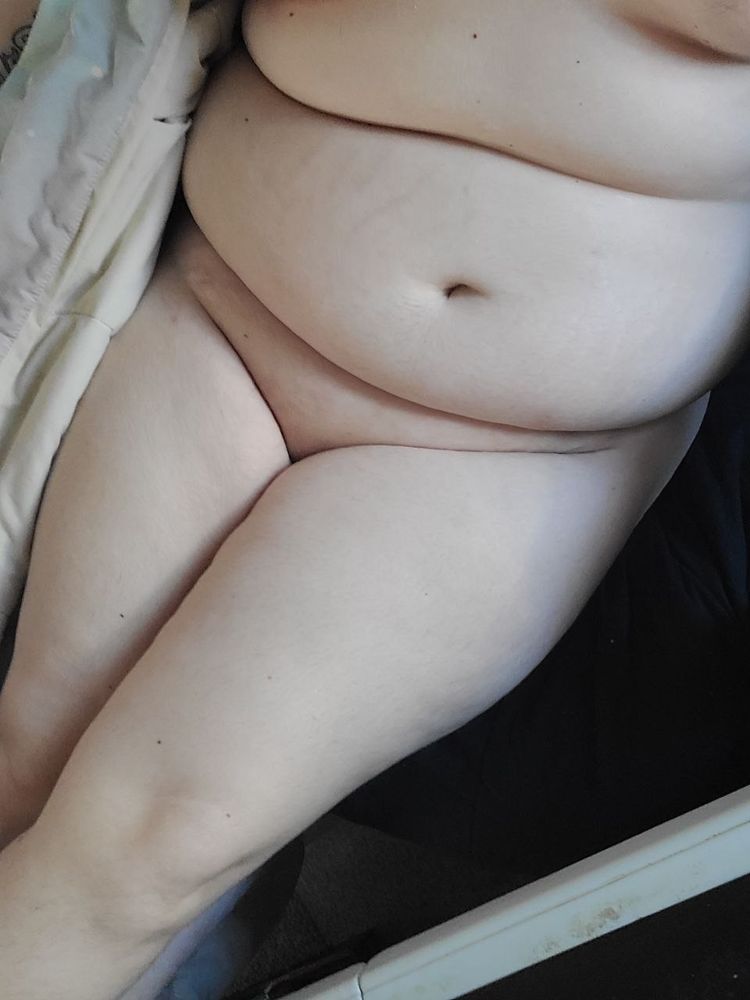 Me, pale and naked and fat