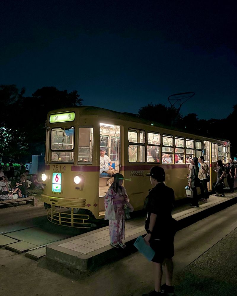 An old Japanese tram.