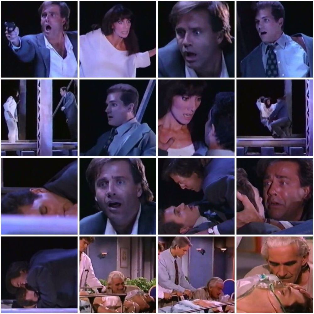 Grant shoots Ryan in the back on NBC soap opera Another World