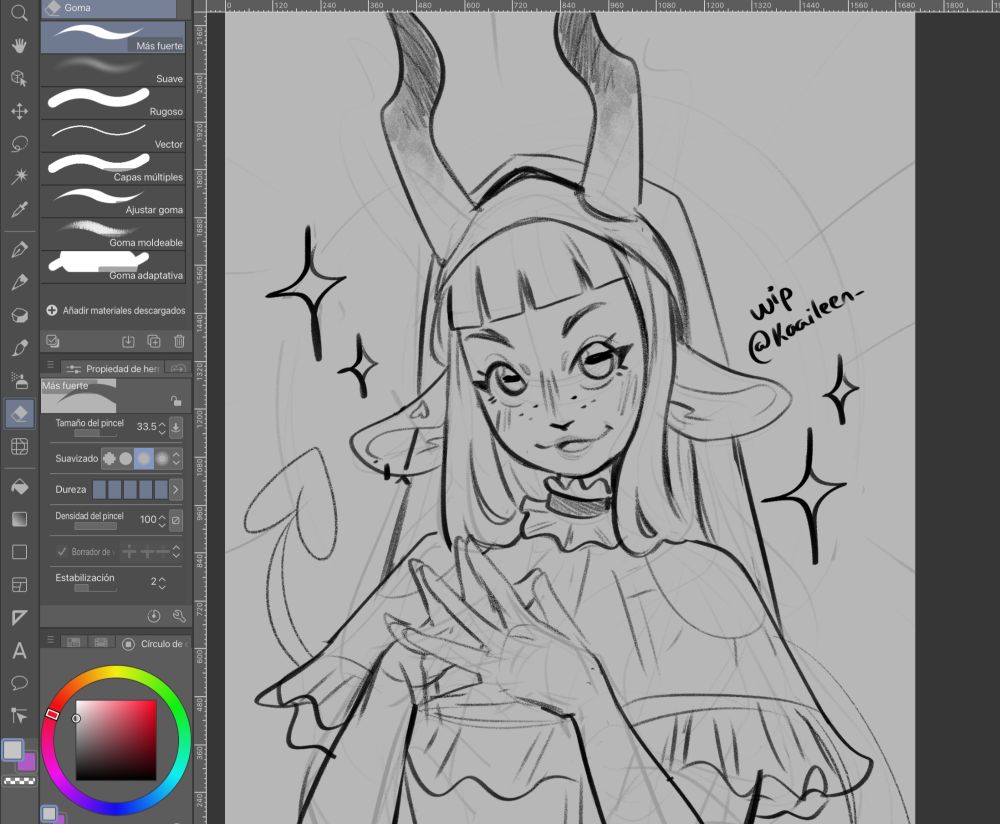 sketch of Tyranny from campaign 4 of Critical Role
