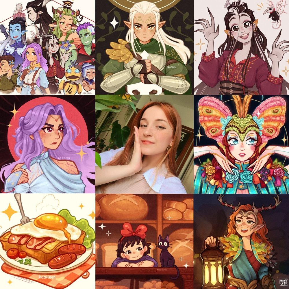 various illustrations of mine
