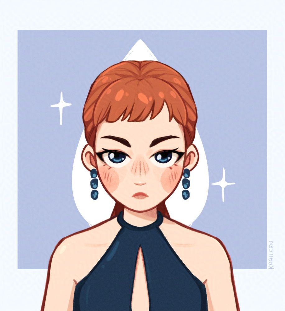 fanart illustration of Helena from Severance