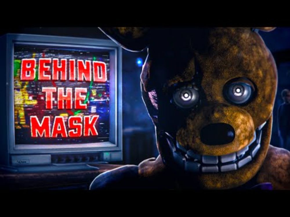 FNAF MOVIE SONG - BEHIND THE MASK LYRIC VIDEO - Dawko & APAngryPiggy